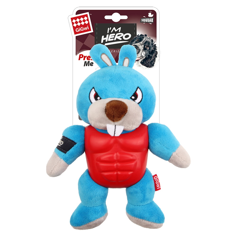 Gigwi Im Hero Squeak Conejo 1 Pz