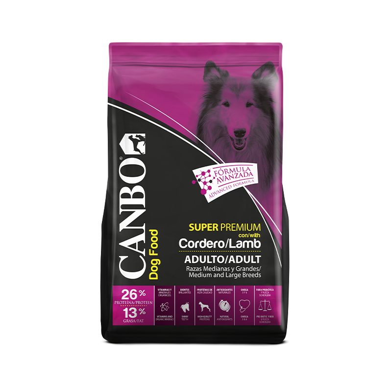 Canbo Dog Adulto Raza Mediana y Grande Cordero 3 Kg