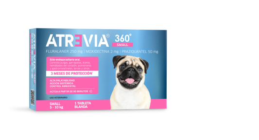 ANTIPULGAS ATREVIA 360 5-10 KG X1 TABLETA