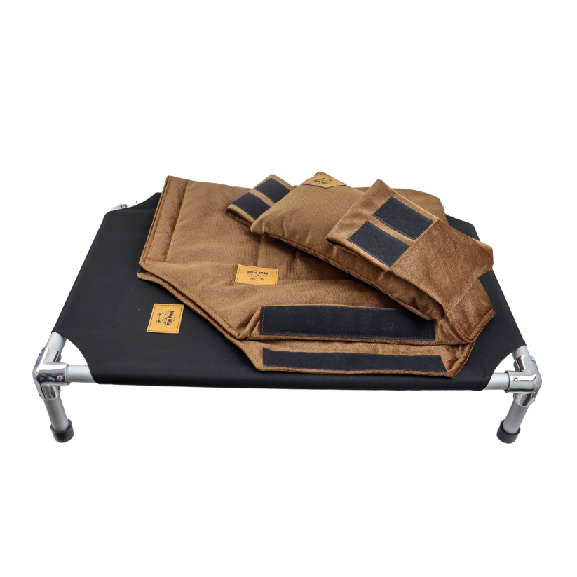 FUNDA COLECCIÓN TAPIZ PREMIUM TIPO HAMACA - MARRÓN