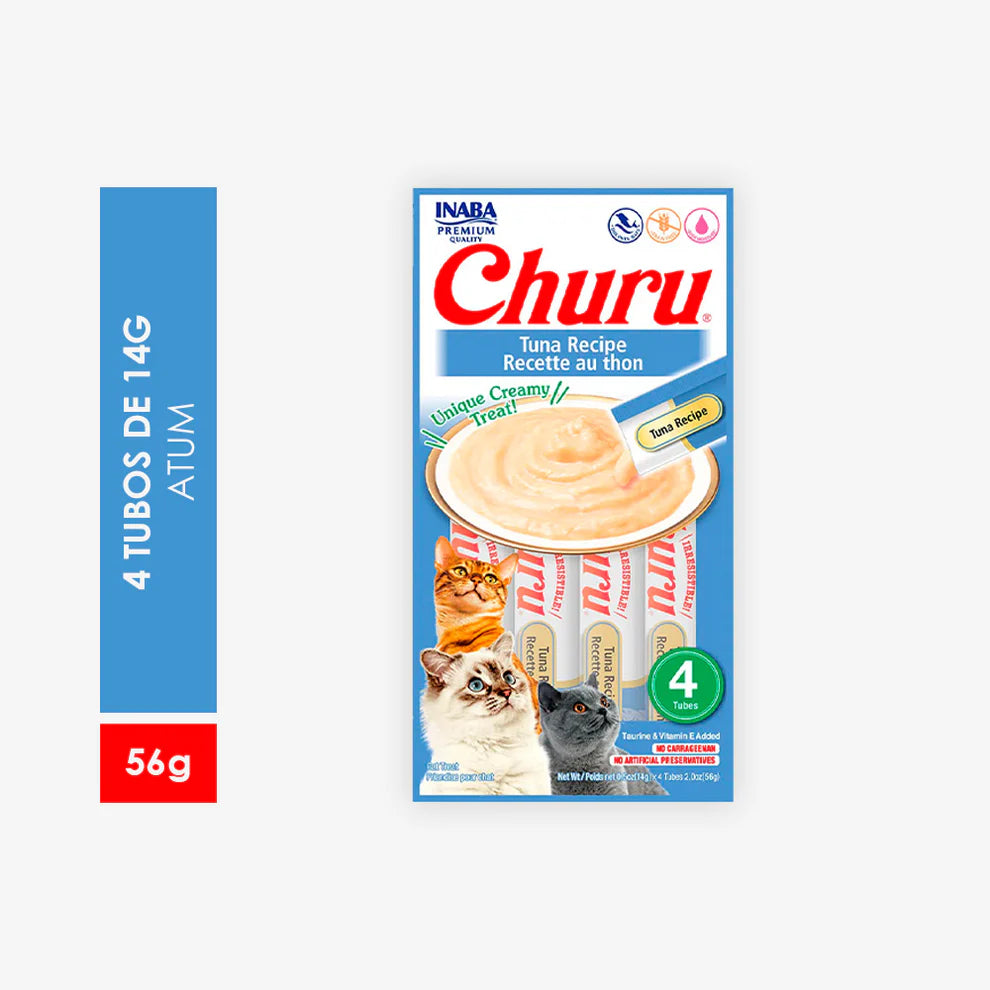 Churu para Gatos Adultos sabor Atún 56g