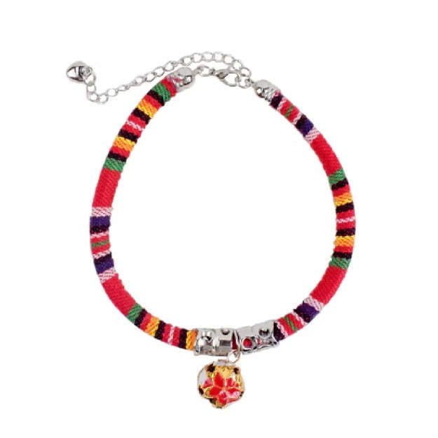 Collar de Soga Étnico para Gato