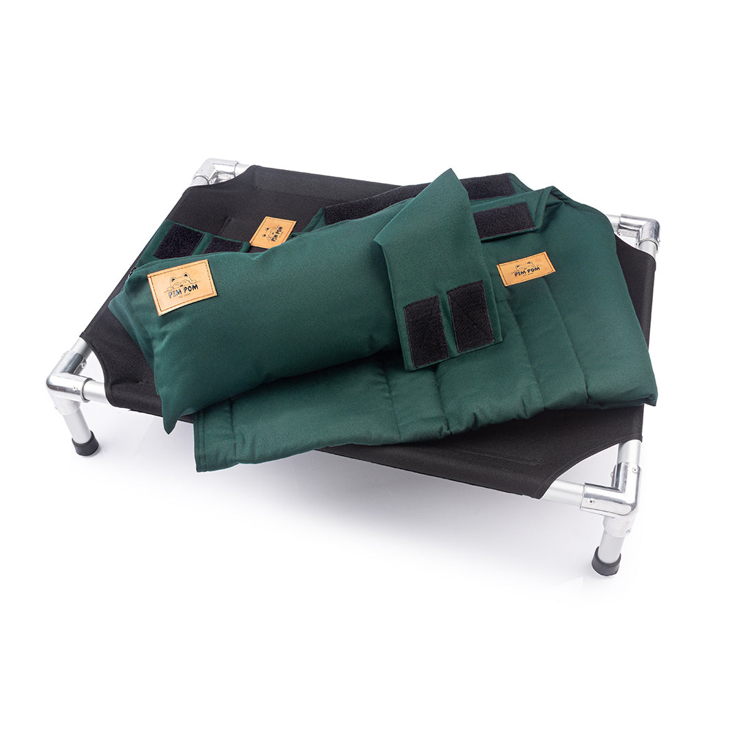 FUNDA PREMIUM TIPO HAMACA DRILL - VERDE