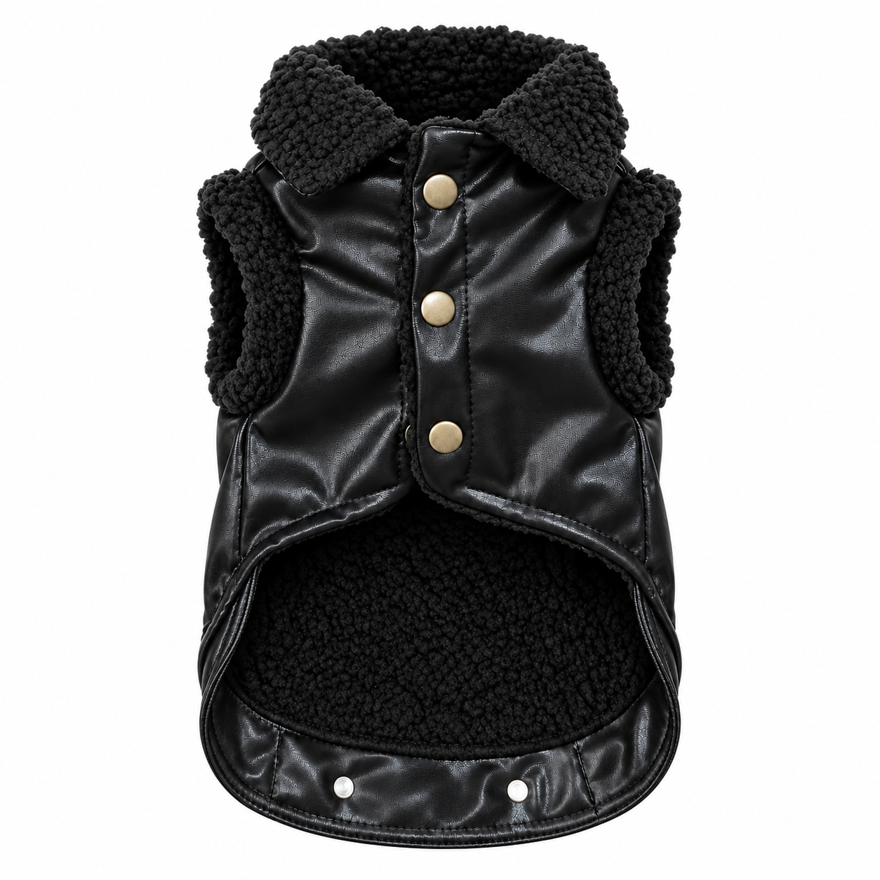 Chaqueta Biker para Perro 🐶🖤