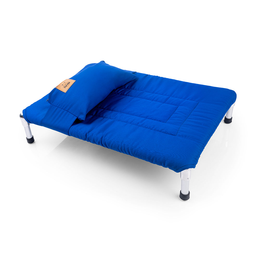 🌟🐶 CAMA PREMIUM TIPO HAMACA - AZUL 💙