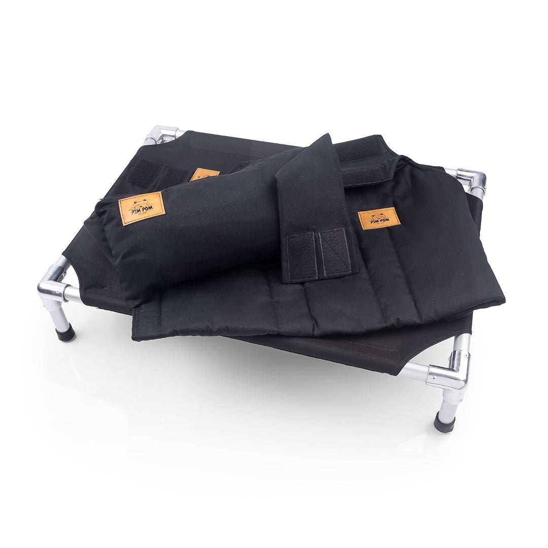 FUNDA PREMIUM TIPO HAMACA DRILL - NEGRO