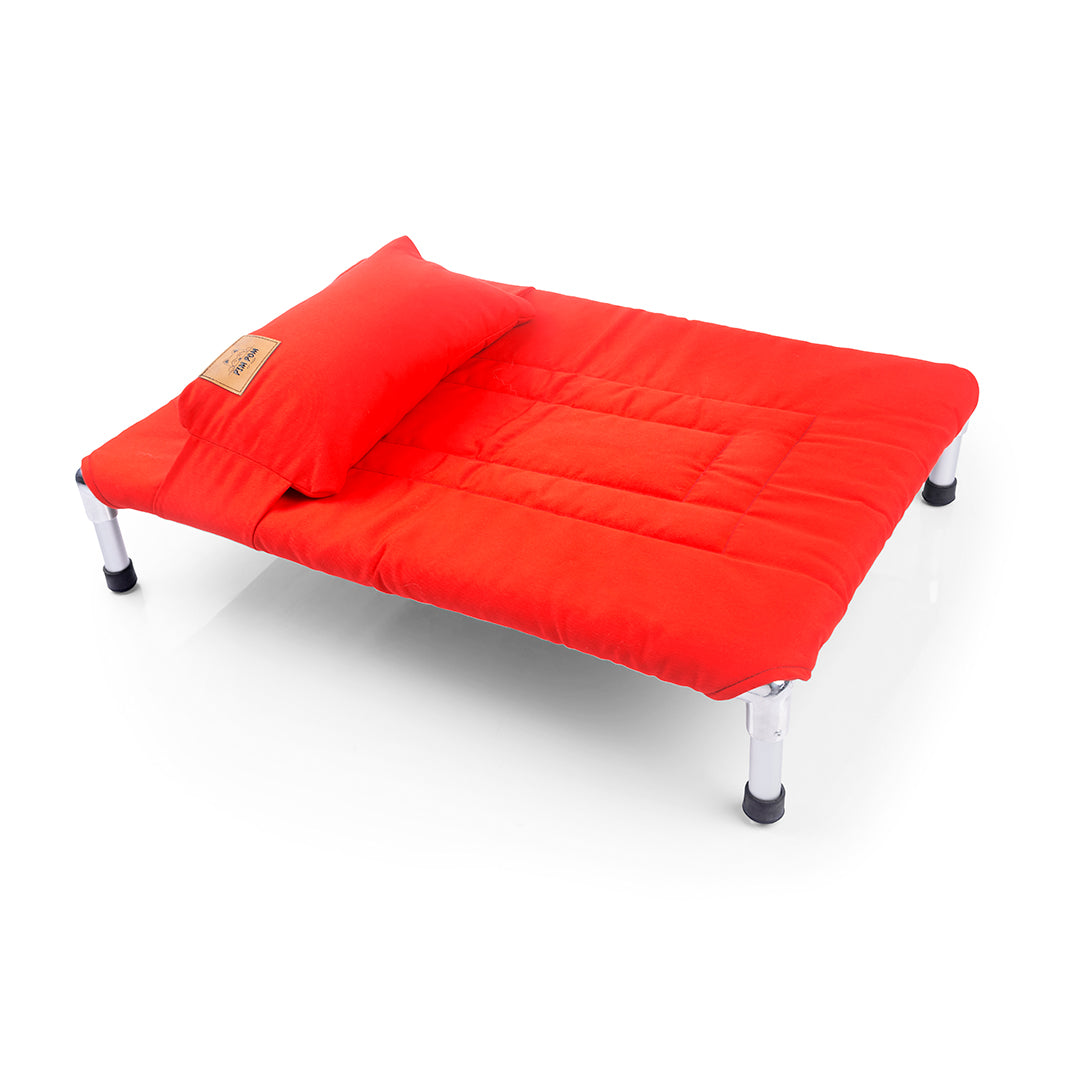 🌟🐶 CAMA PREMIUM TIPO HAMACA - ROJO 💖