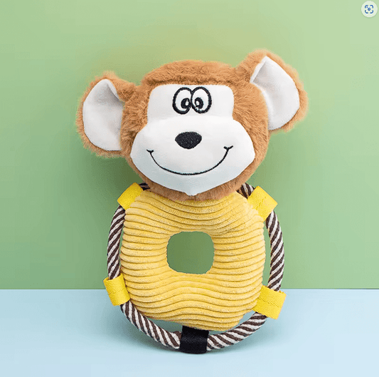 Peluches de Juguete para Perros: Koala y Mono con Sonido y Material Seguro