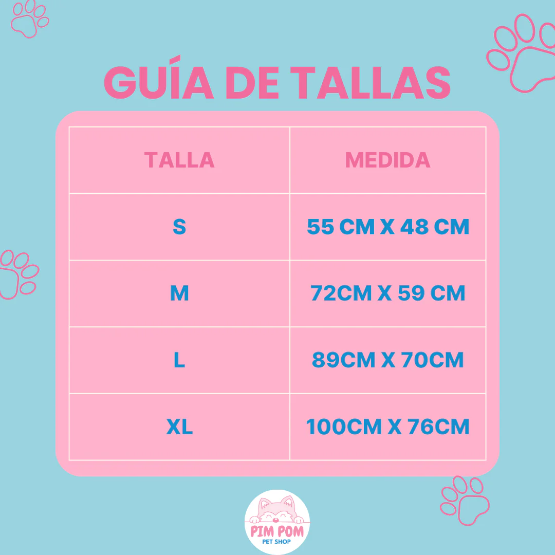FUNDA PREMIUM HEXAGONAL PARA PERRO DE FÁCIL LAVADO - FUCSIA
