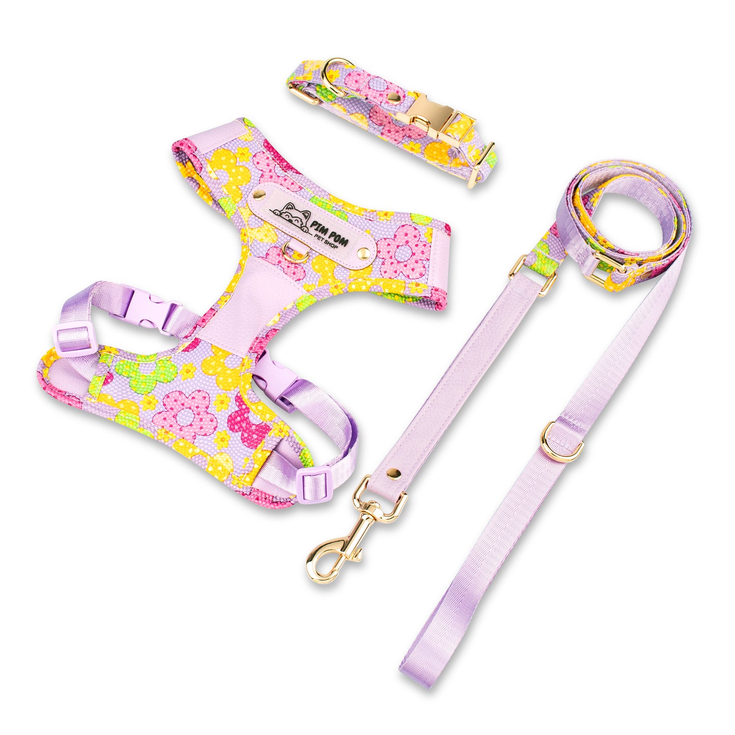 Set Premium Pechera + Correa – ¡Collar de Regalo!