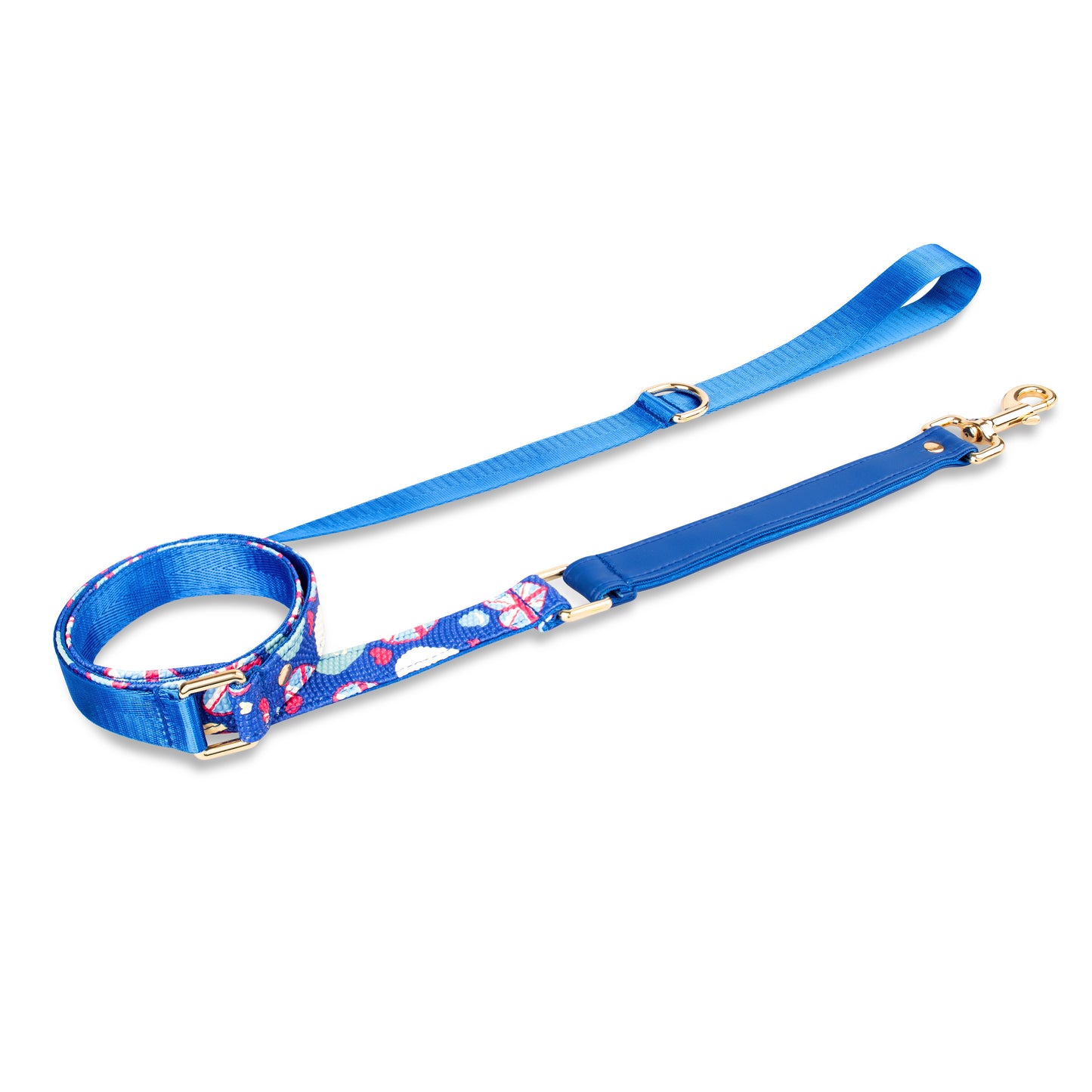 Set Premium Pechera + Correa – ¡Collar de Regalo! - Azul