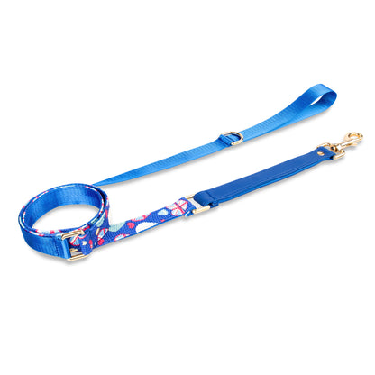 Set Premium Pechera + Correa – ¡Collar de Regalo! - Azul