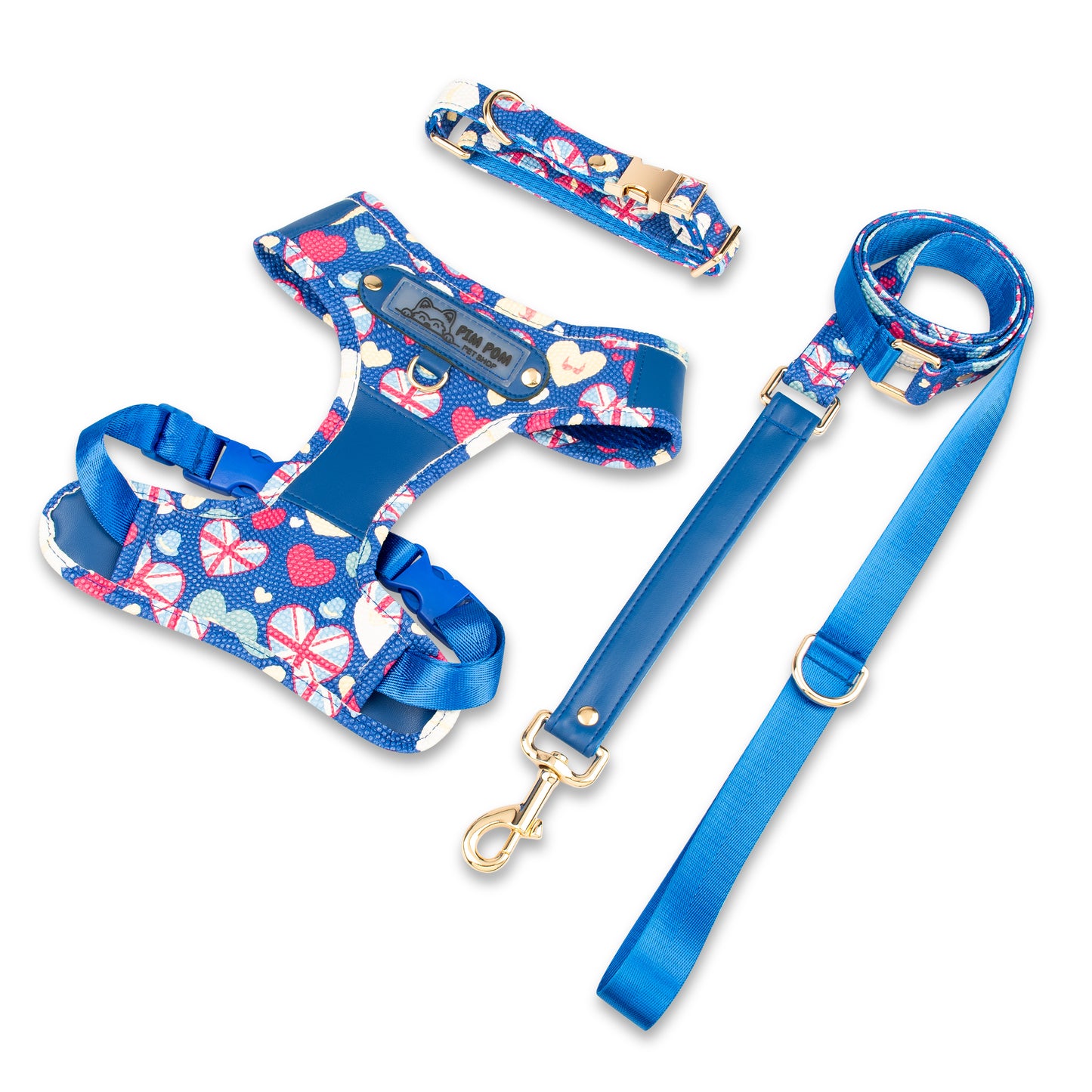 Set Premium Pechera + Correa – ¡Collar de Regalo!