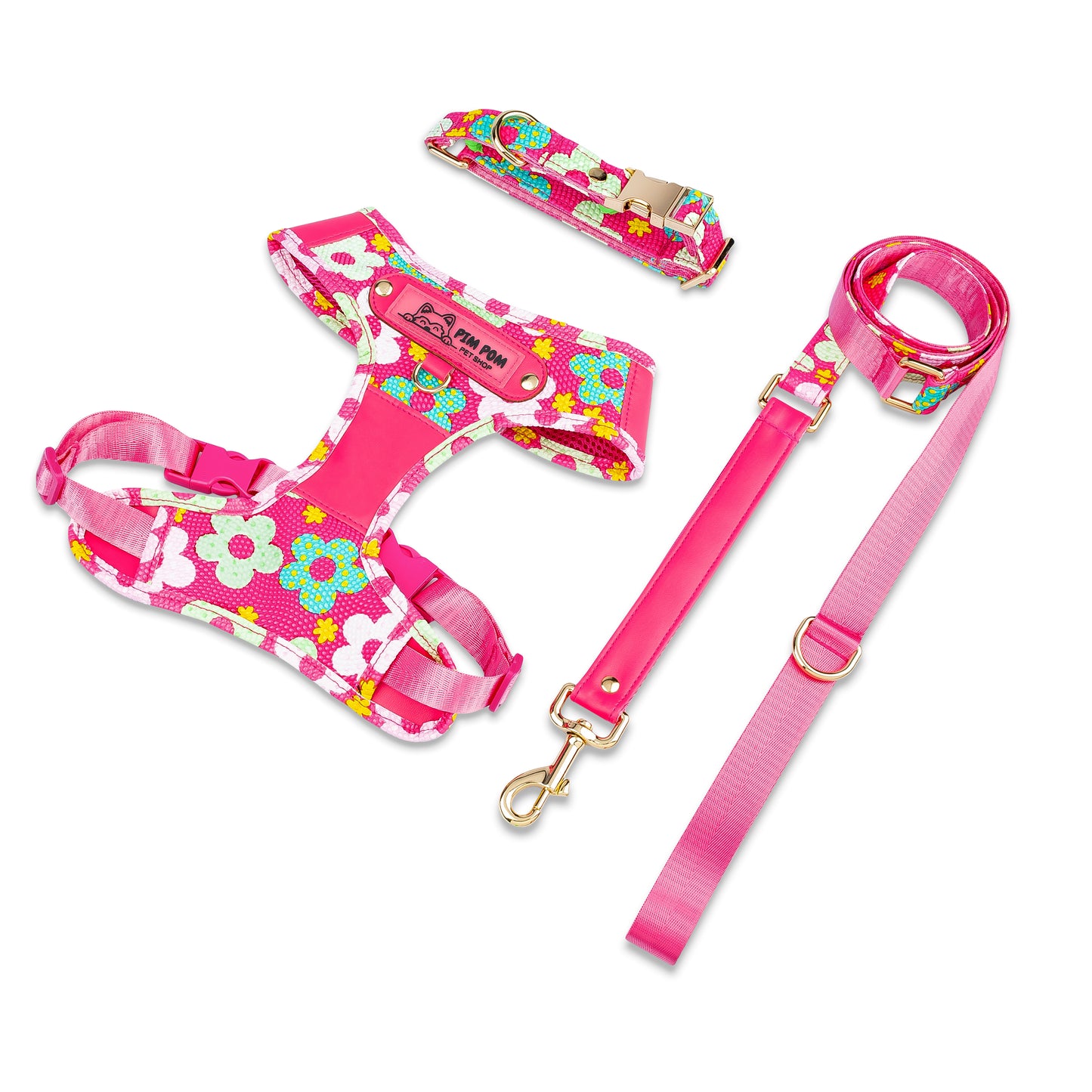 Set Premium Pechera + Correa – ¡Collar de Regalo!