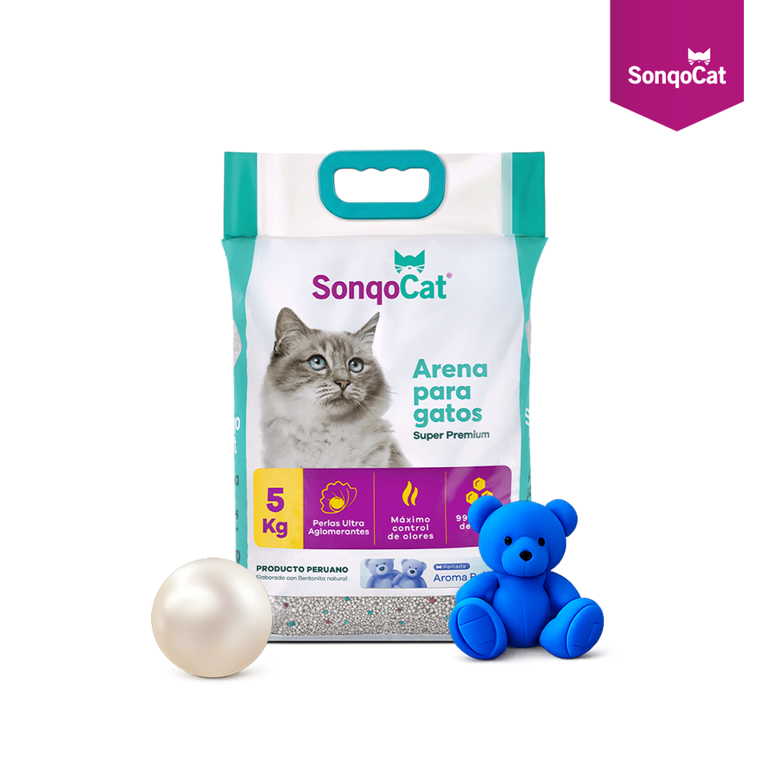 Arena Granulada Aglomerante para Gatos