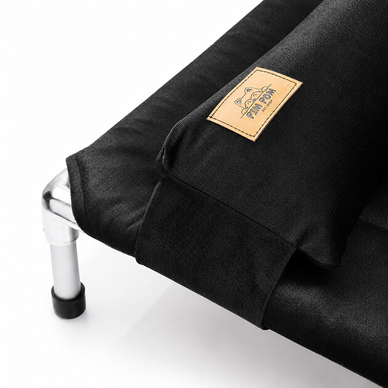NUEVA COLECCIÓN TAPIZ❄️🐶 CAMA PREMIUM TIPO HAMACA - NEGRO TAPIZ