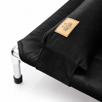 NUEVA COLECCIÓN TAPIZ❄️🐶 CAMA PREMIUM TIPO HAMACA - NEGRO TAPIZ