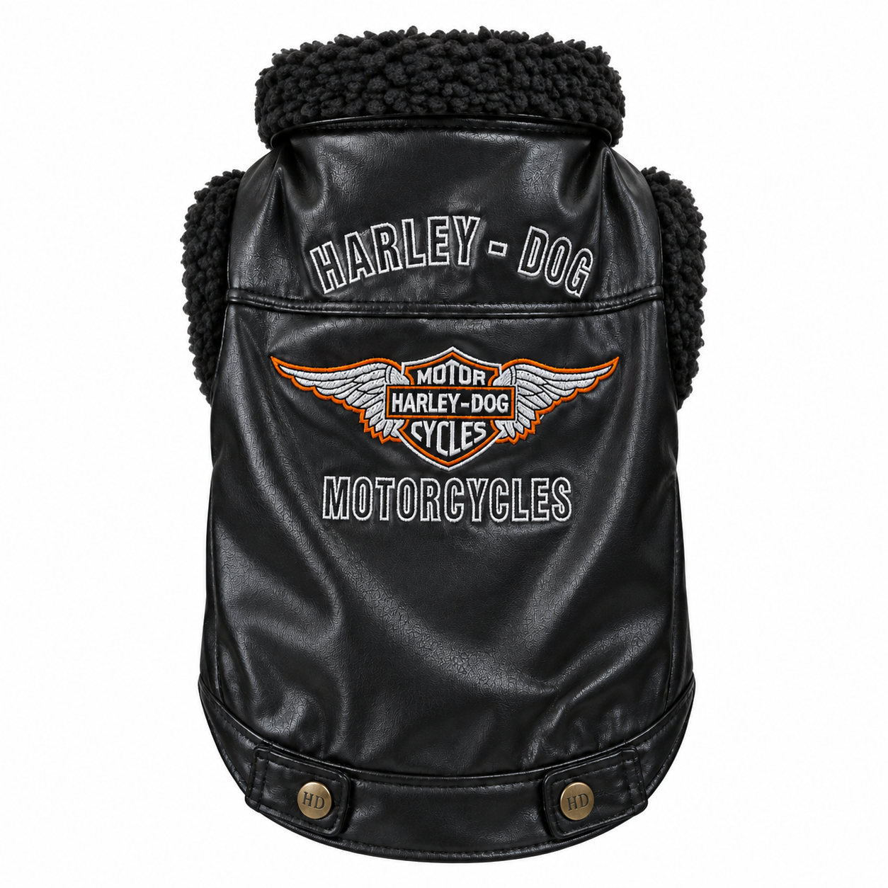 Chaqueta Biker para Perro 🐶🖤