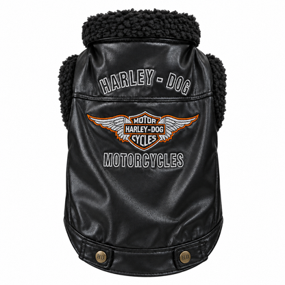 Chaqueta Biker para Perro 🐶🖤