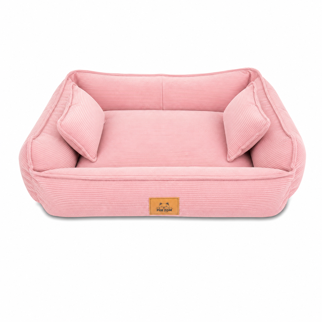Cama para perro Hipoalergénica de Facil lavado! - Corduroy 🐶✨ - Rosado