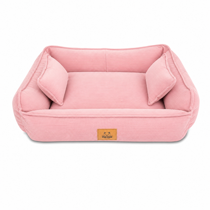 Cama para perro Hipoalergénica de Facil lavado! - Corduroy 🐶✨ - Rosado