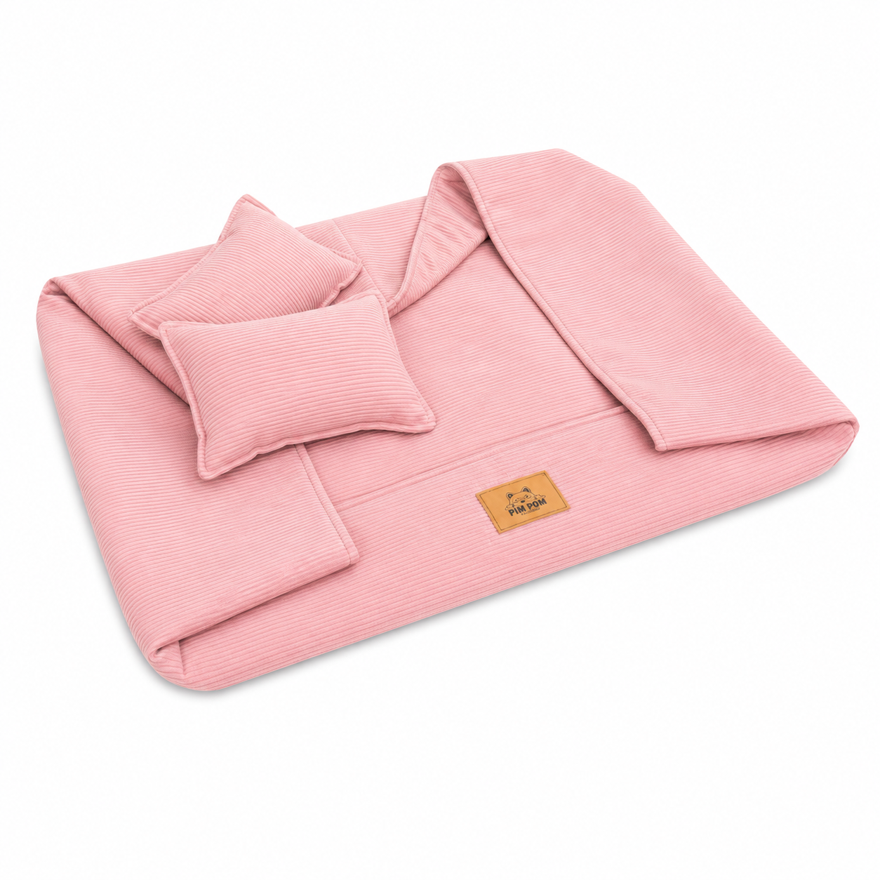 Cama para perro Hipoalergénica de Facil lavado! - Corduroy 🐶✨ - Rosado