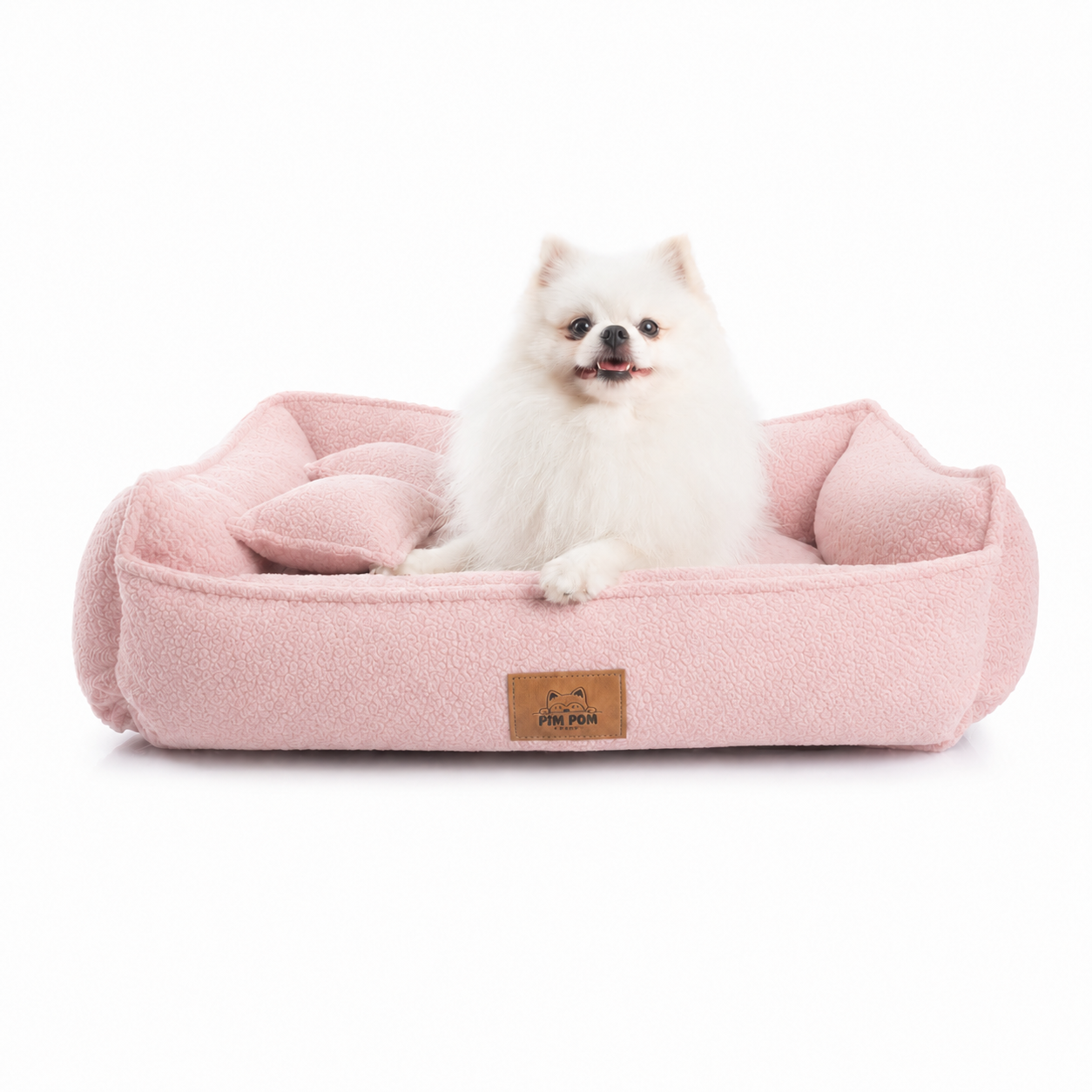 Cama para perro de Facil lavado! - Carnerito 🐶✨ - ROSADO