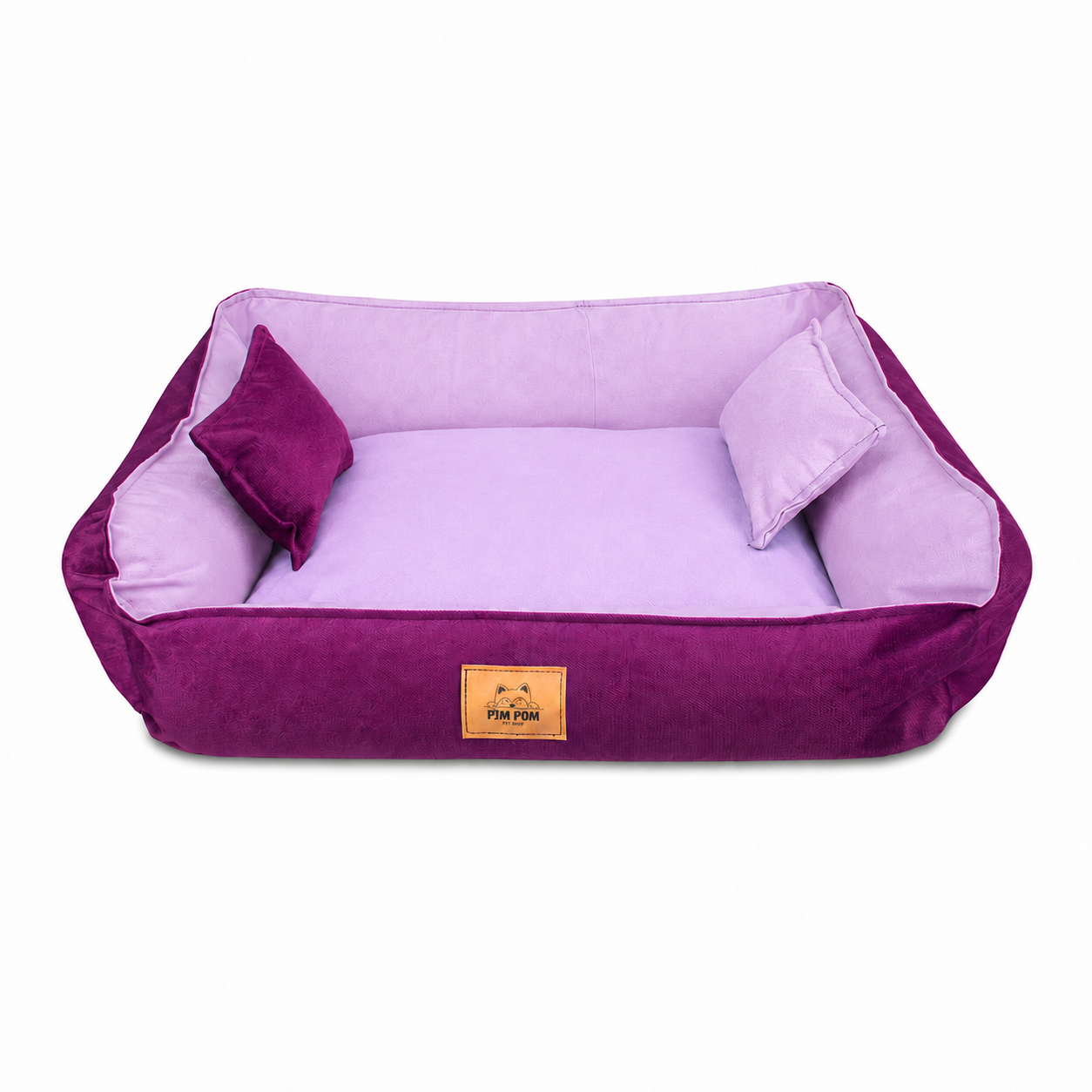 Cama para perro Hipoalergénica de Facil lavado! 🐶✨- Morado con Lila