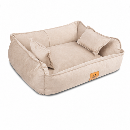 Cama para perro Hipoalergénica de Facil lavado! 🐶✨- Beige