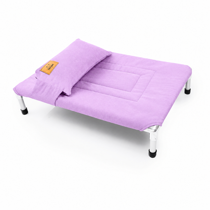 NUEVA COLECCIÓN TAPIZ❄️🐶 CAMA PREMIUM TIPO HAMACA - LILA BB TAPIZ