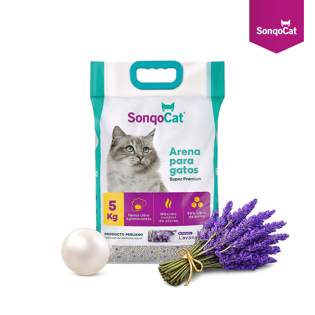 Arena Granulada Aglomerante para Gatos