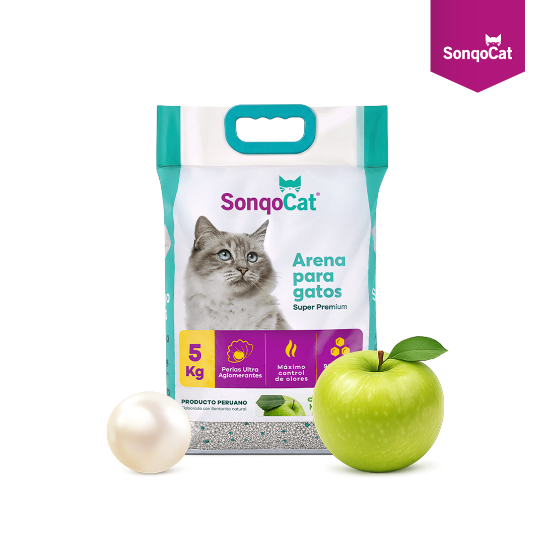 Arena Granulada Aglomerante para Gatos
