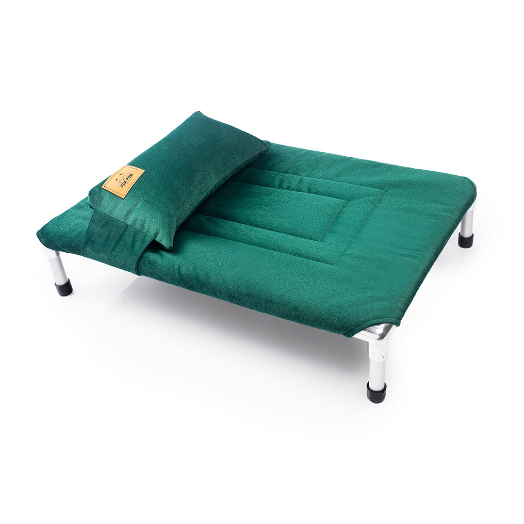 NUEVA COLECCIÓN TAPIZ❄️🐶 CAMA PREMIUM TIPO HAMACA - VERDE