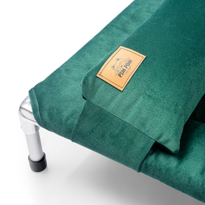 NUEVA COLECCIÓN TAPIZ❄️🐶 CAMA PREMIUM TIPO HAMACA - VERDE